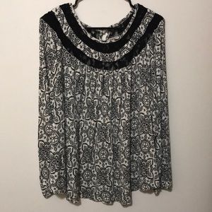 !FINAL! Faded Glory Quarter- Long Sleeved Blouse